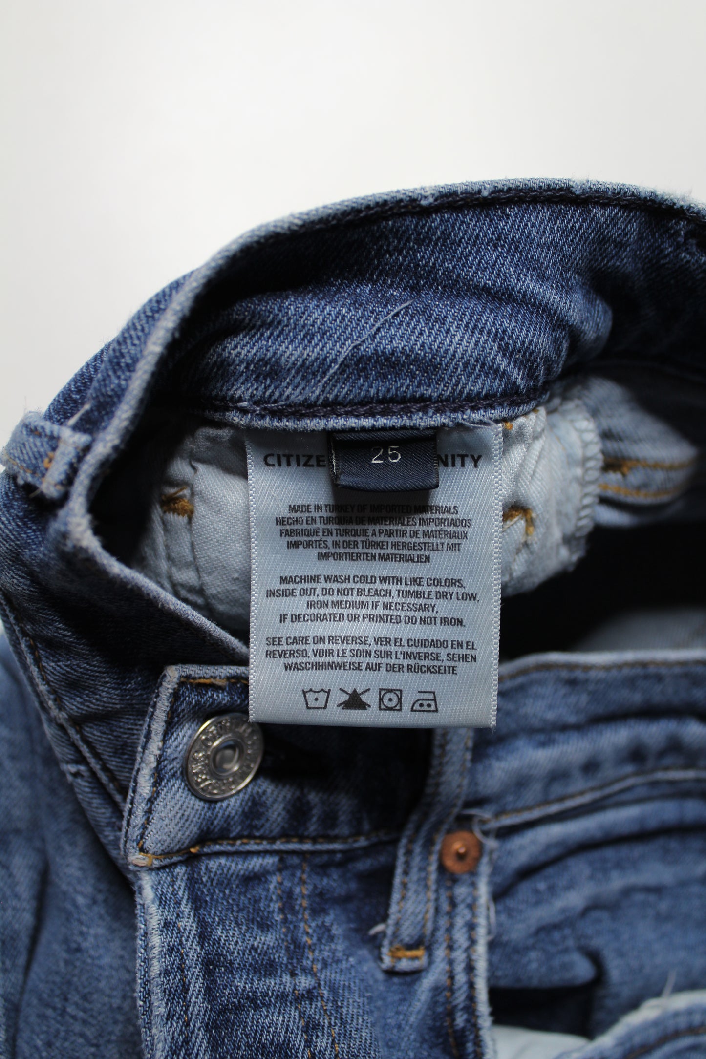 Citizens Of Humanity ‘charlotte’ jeans, size 25