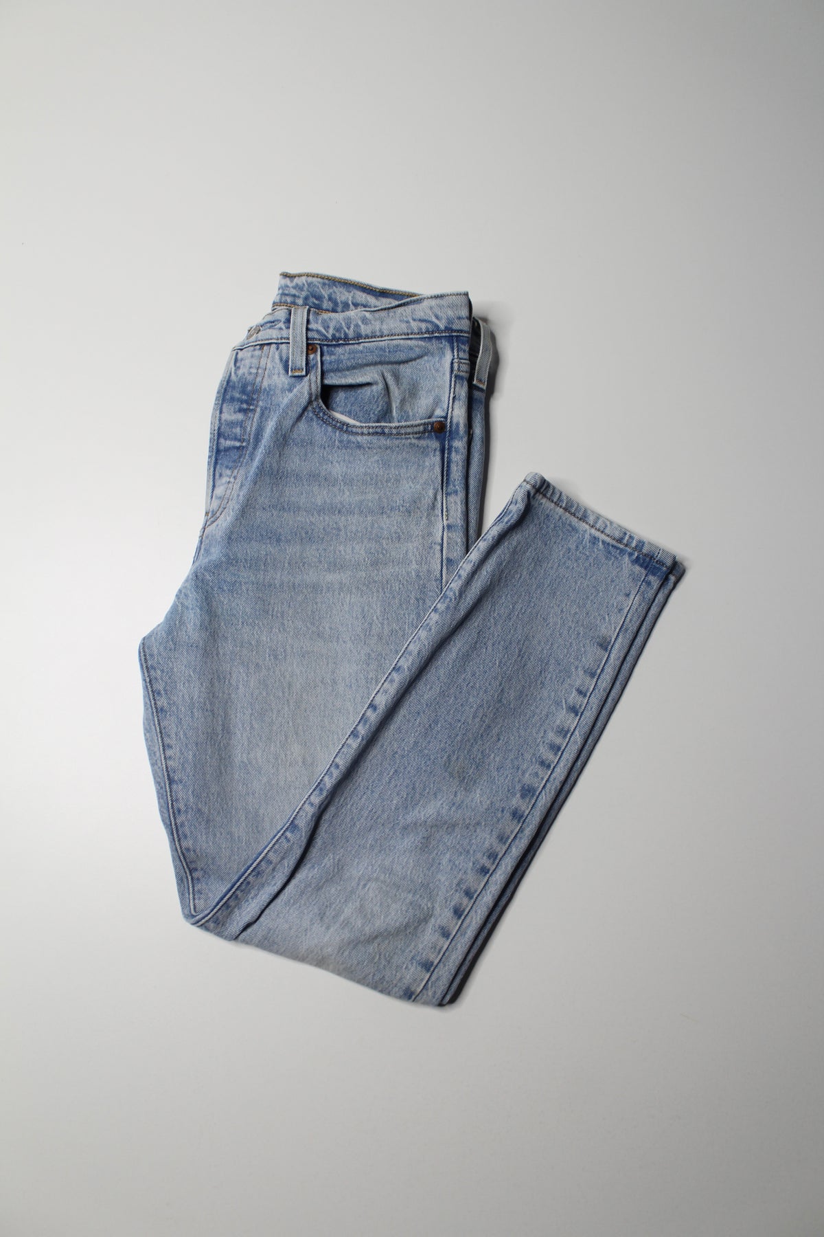Levis ‘501’ straight leg jeans, size 27 (28”) (additional 50% off in cart)