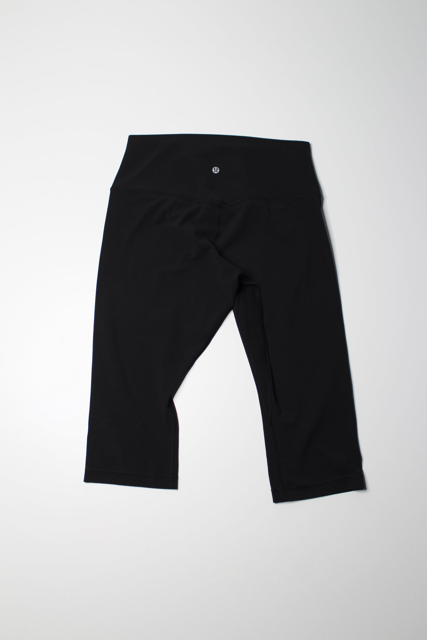 Lululemon black ‘align’ crop legging, size 12 (17”) (sale: was $4&)
