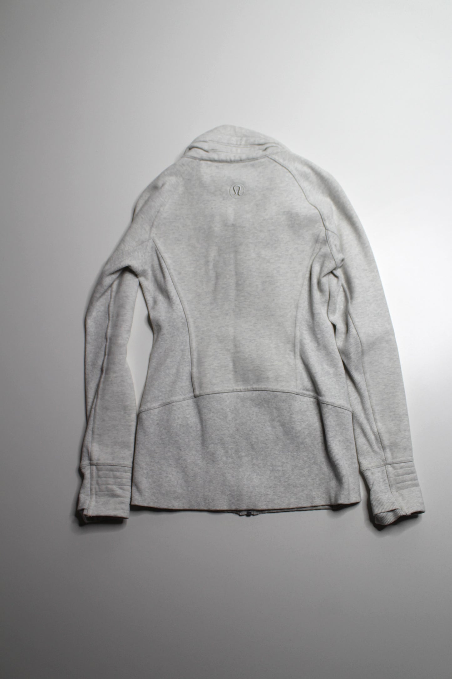 Lululemon heathered grey jacket, size 4