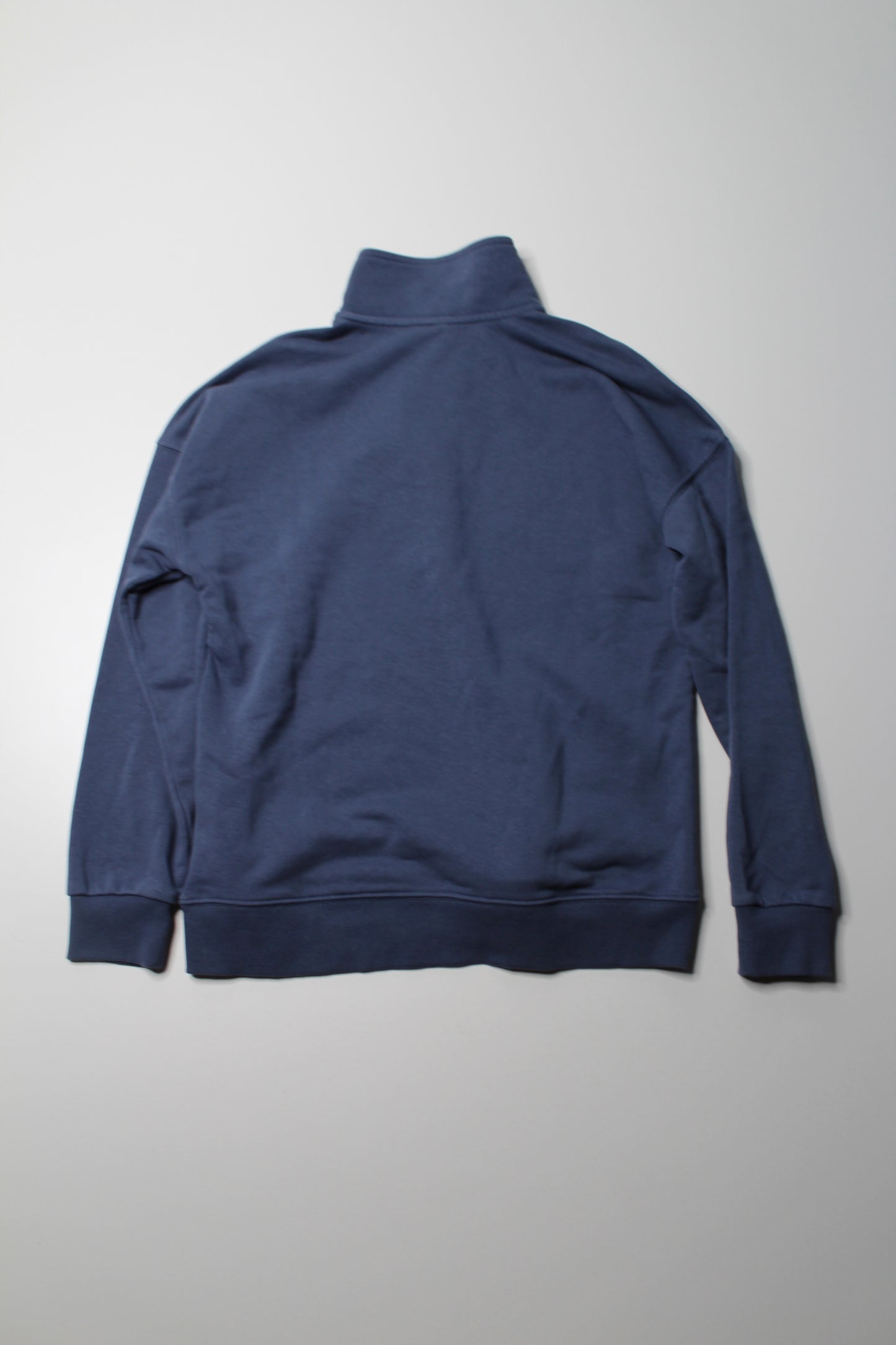 Lazy Pants blue 1/2 zip pullover, size small