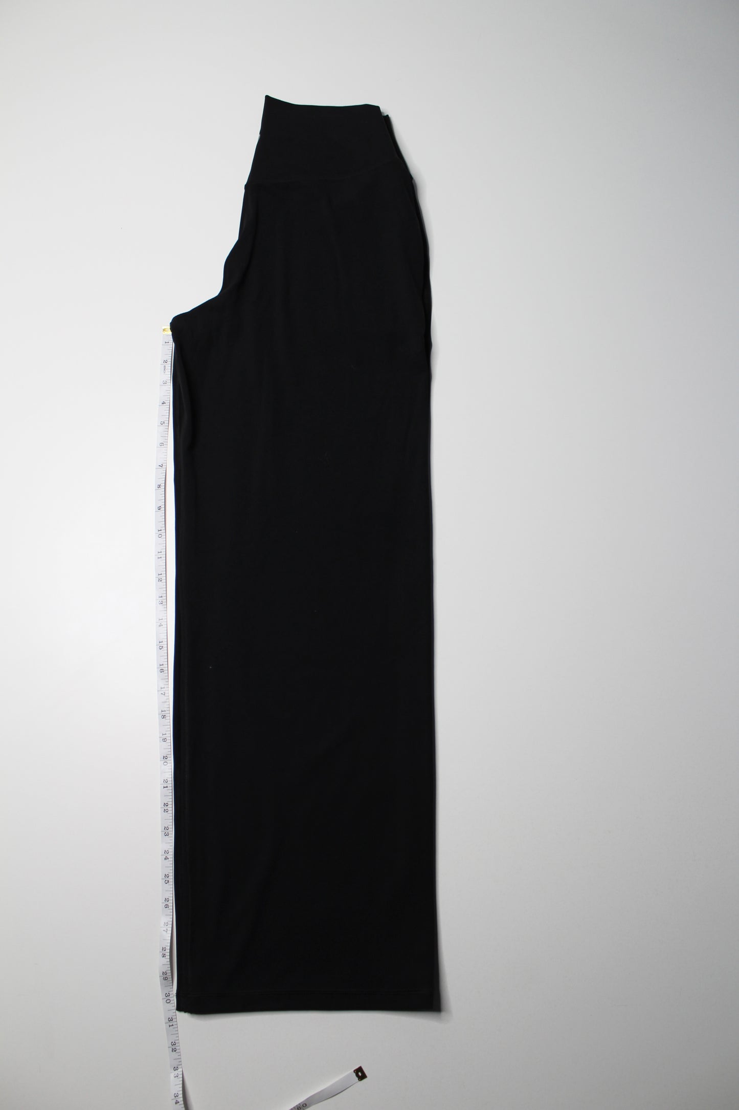 CRZ Yoga black butterlft high rise pocket pants, size large
