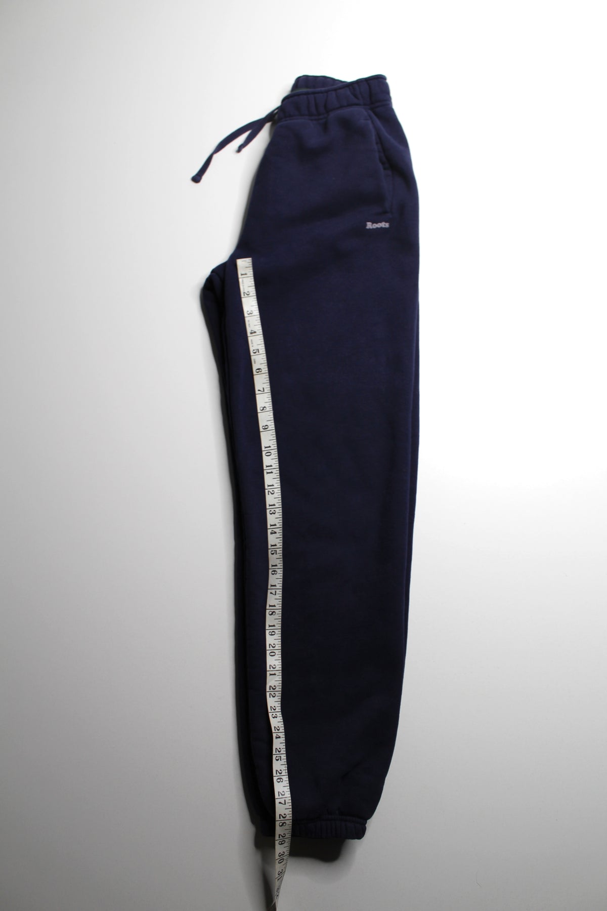 Roots navy joggers, size xsmall (relaxed fit)