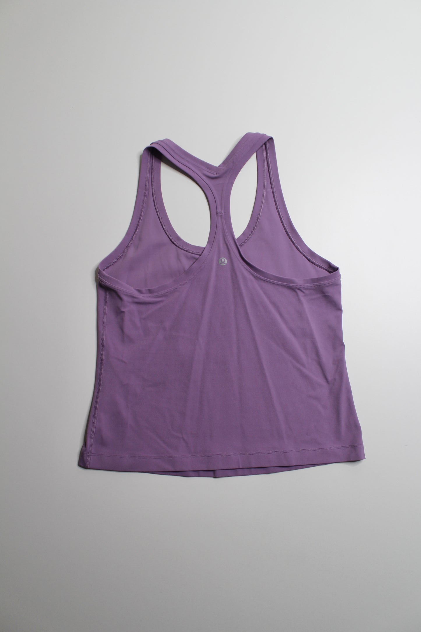 Lululemon light purple ‘cool racerback’ II tank, no size. Fits like size 8 *nulu *race length (sale: was $25)