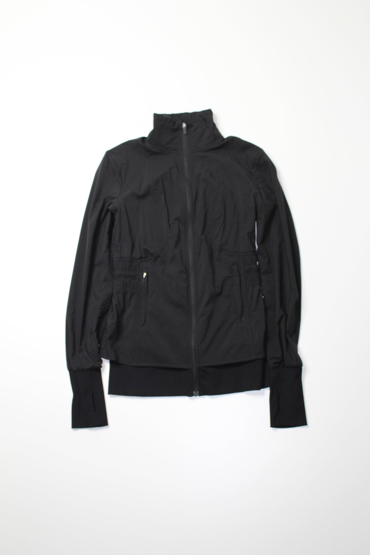 Lululemon black sights seen jacket, size 2 (was $78)