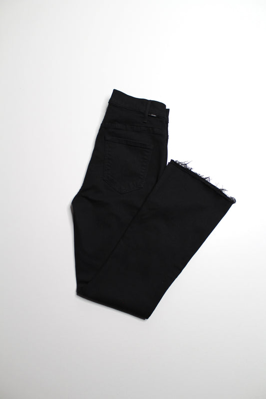 Mother not guilt (black) ‘hustler ankle fray’ jeans, size 27