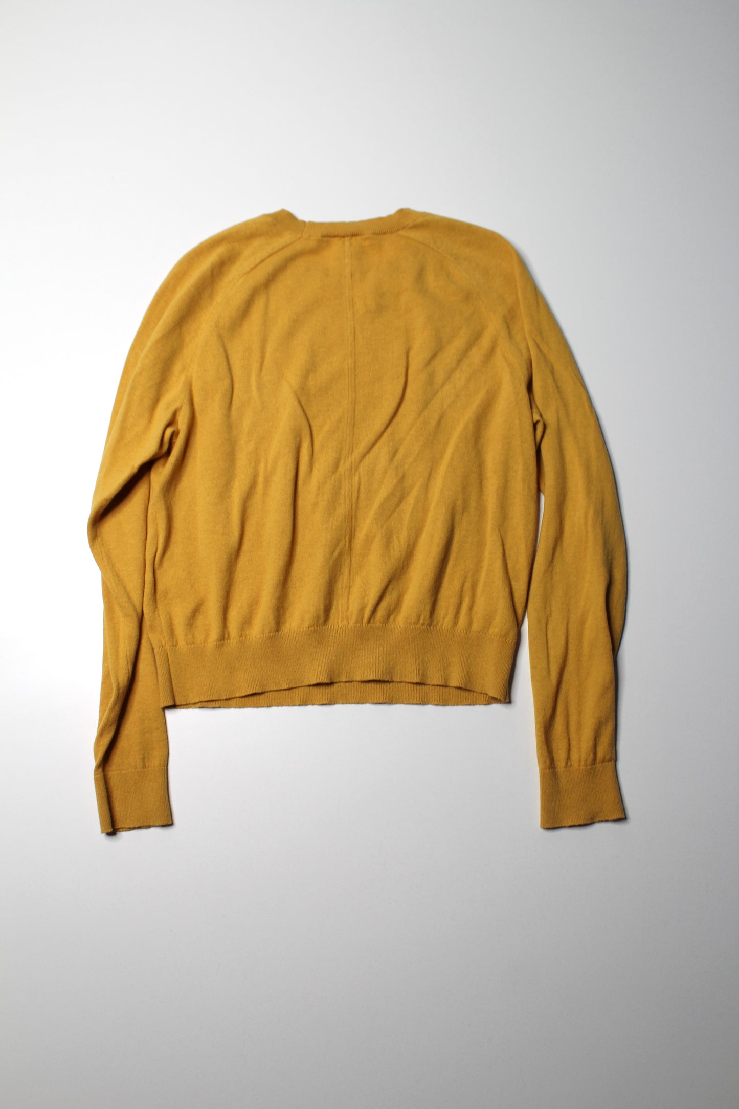 Aritzia Babaton The Group mustard lightweight sweater, size small (sale: was $30)