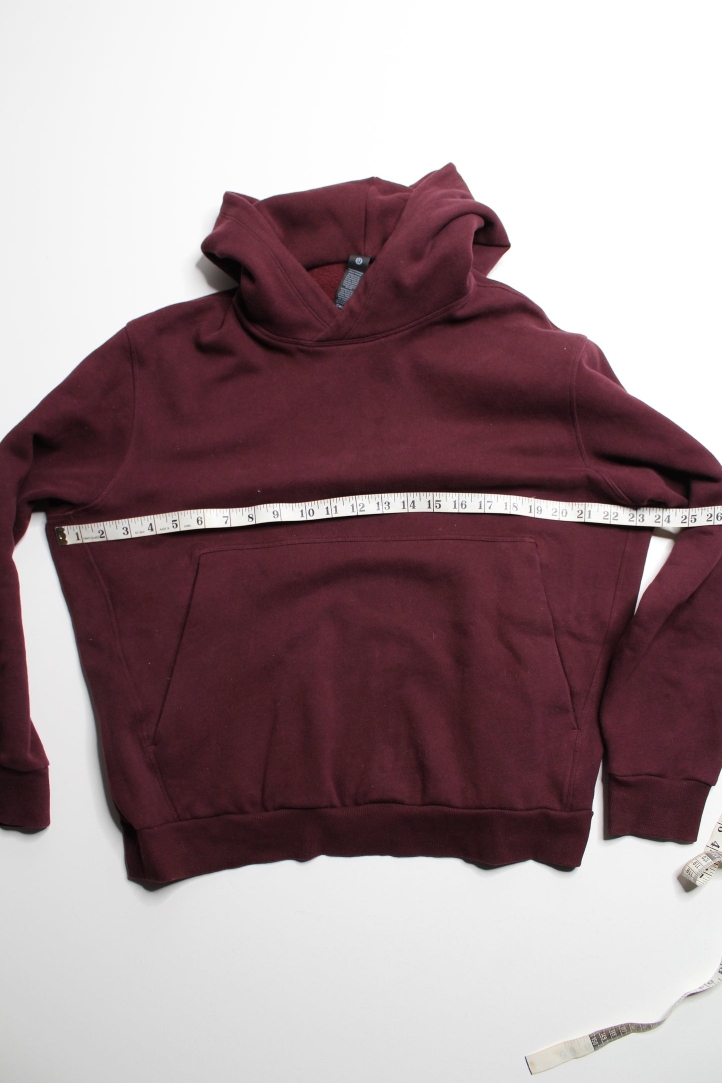 Lululemon maroon mens steady state hoodie, size medium (was $48)