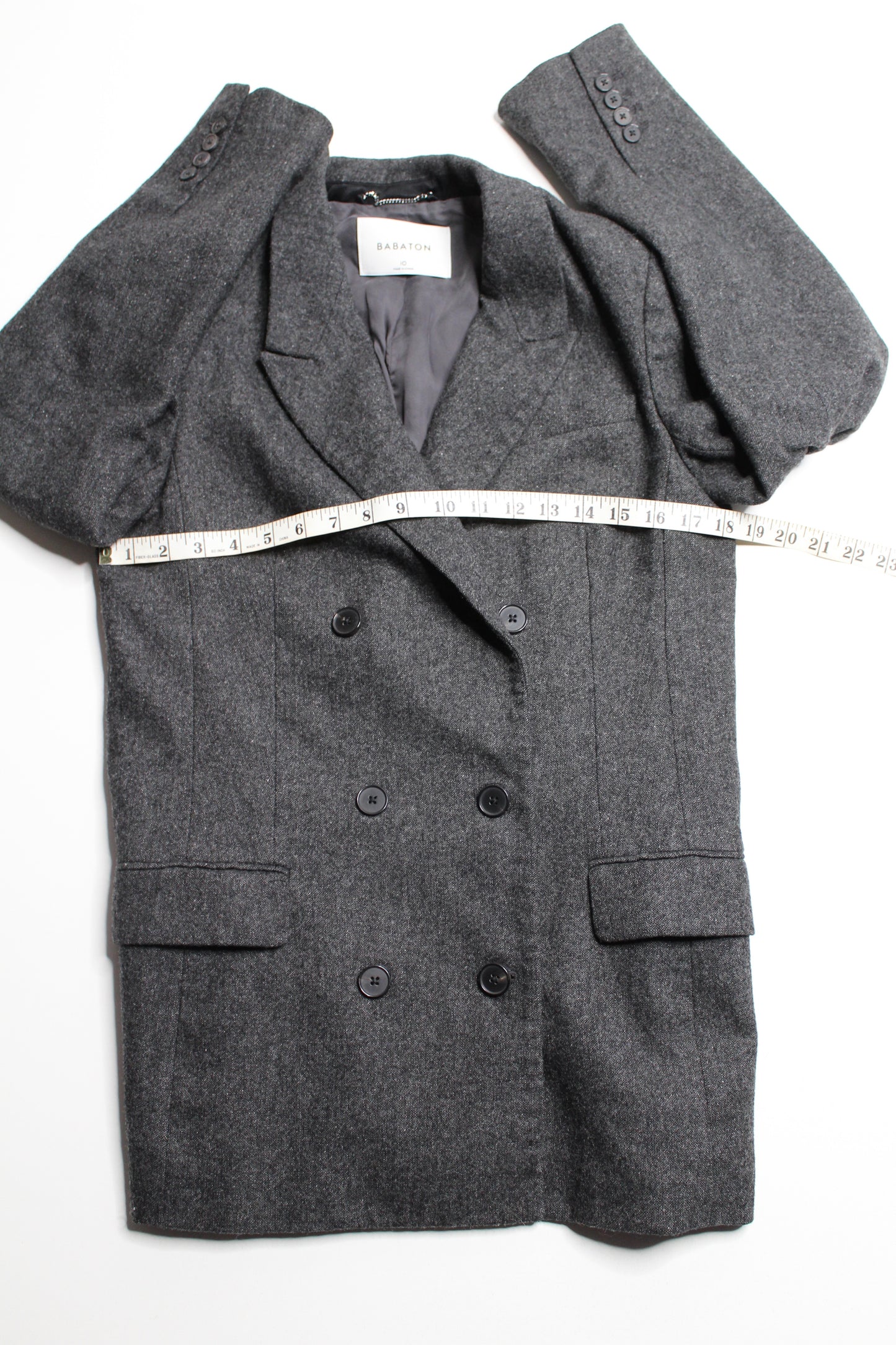 Aritzia Babaton grey blazer, size 10 (was $30)
