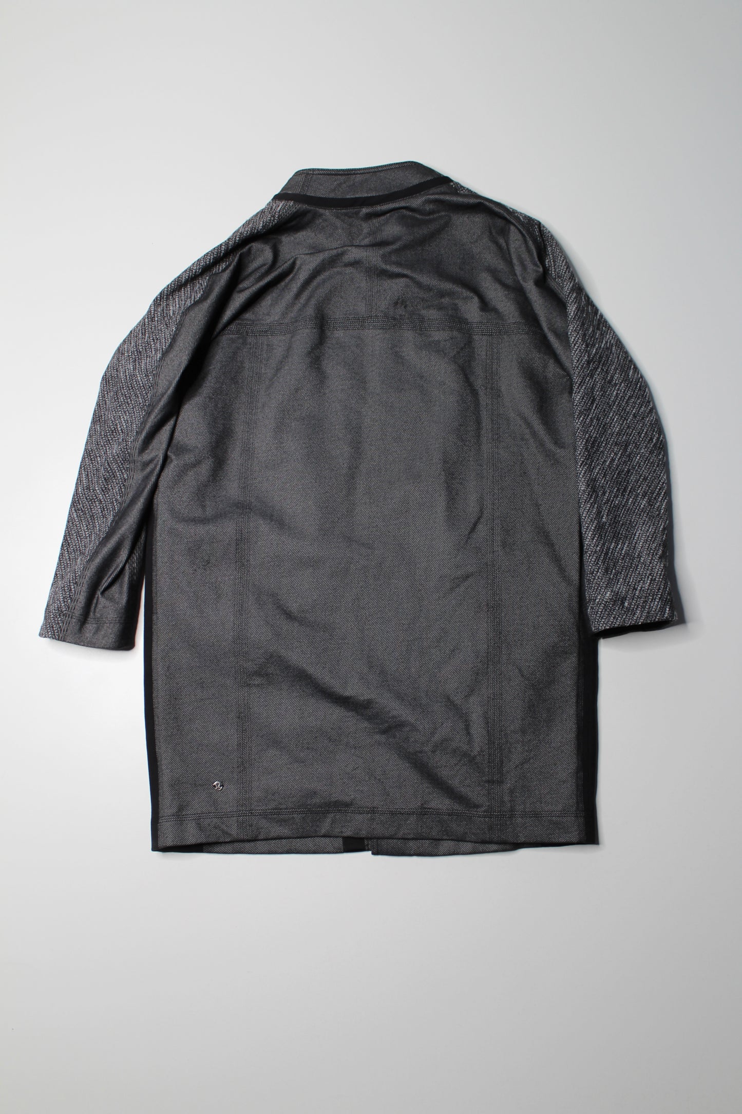 Lululemon coco pique shine dot ‘cocoon car’ coat, size xs (loose fit)