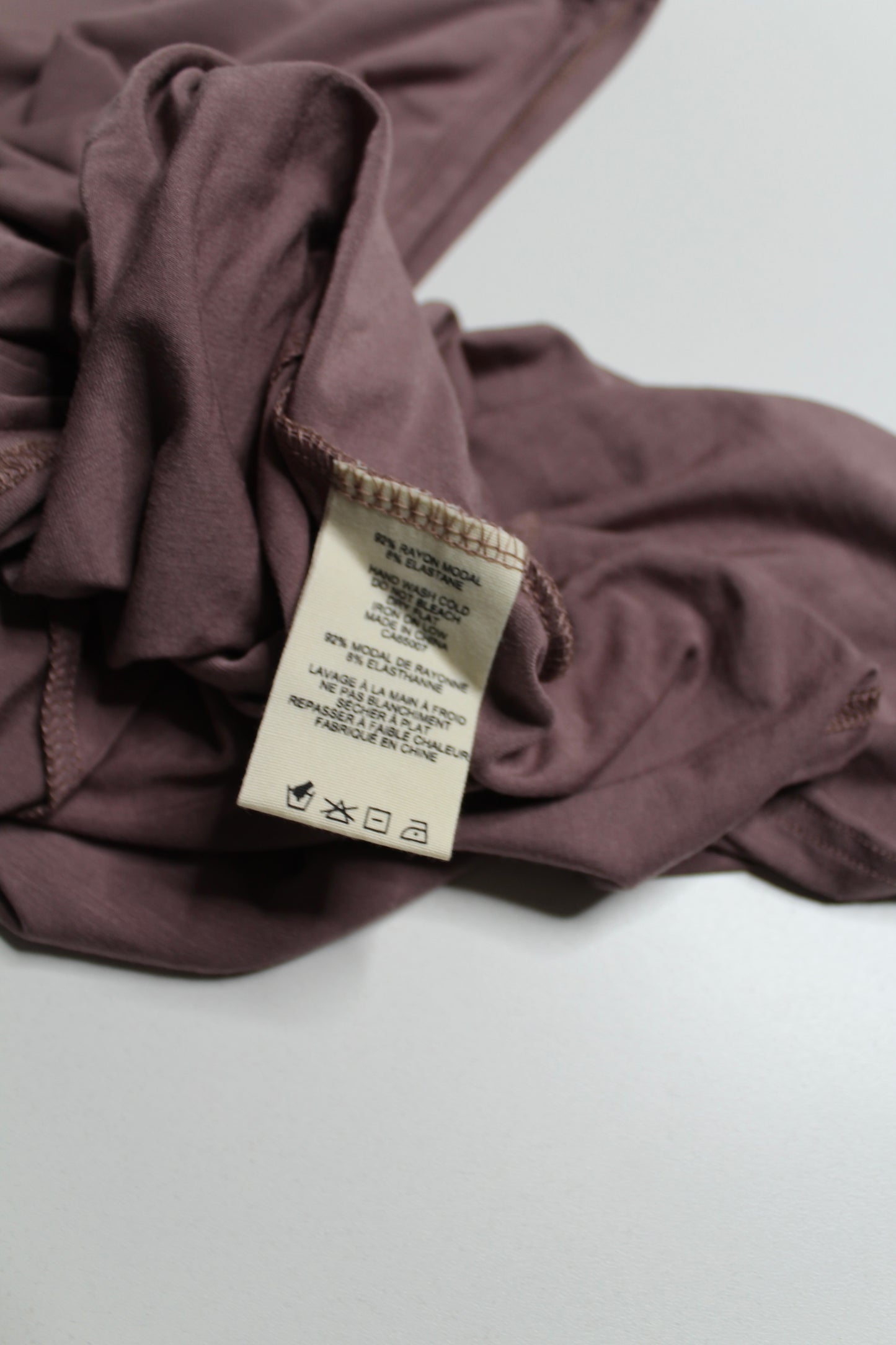 Jackson Rowe dusty rose knot front tank, size large (was $25)