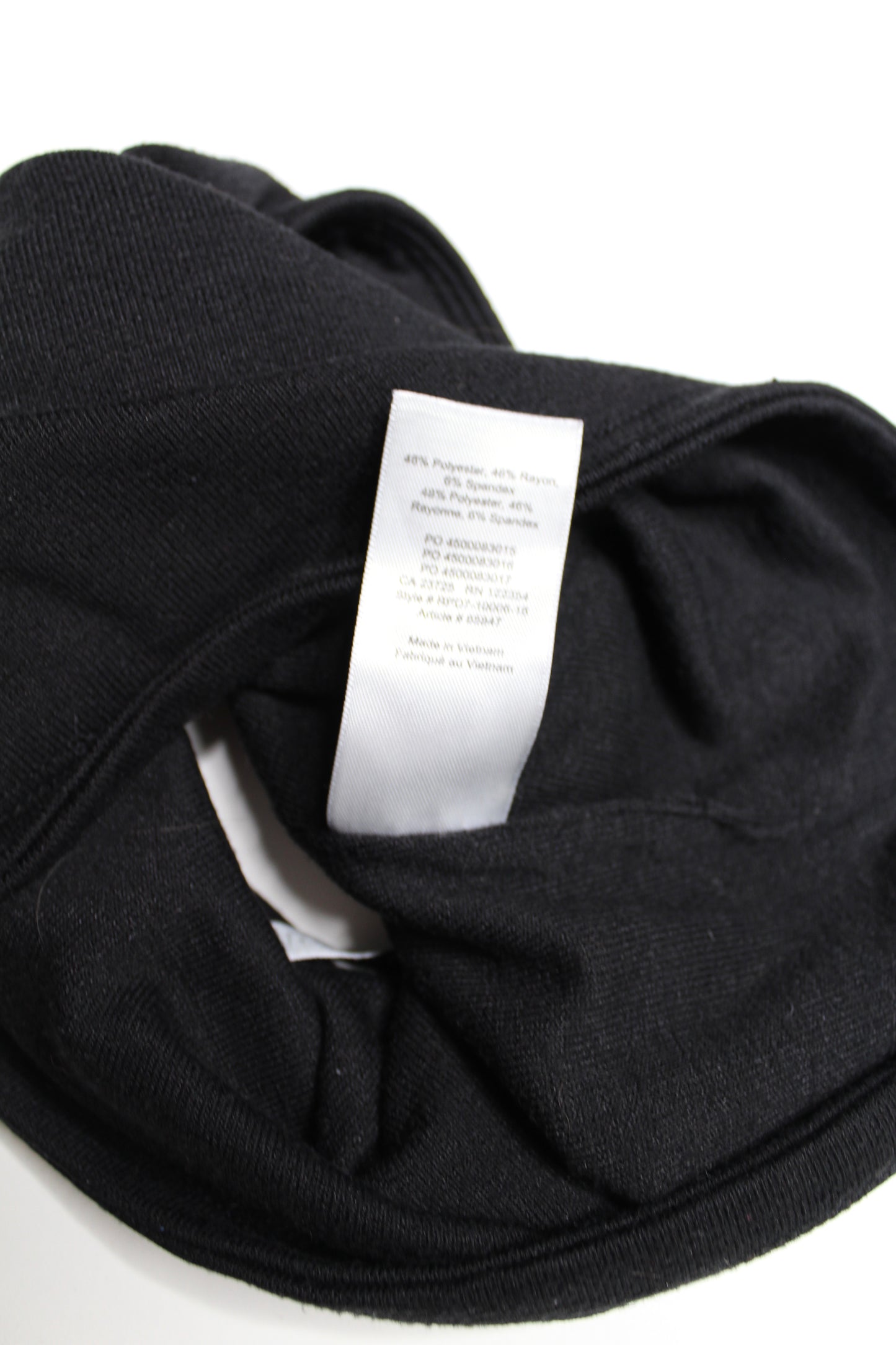 Aritzia Wilfred Free black ‘Adriana’ tube top, size small