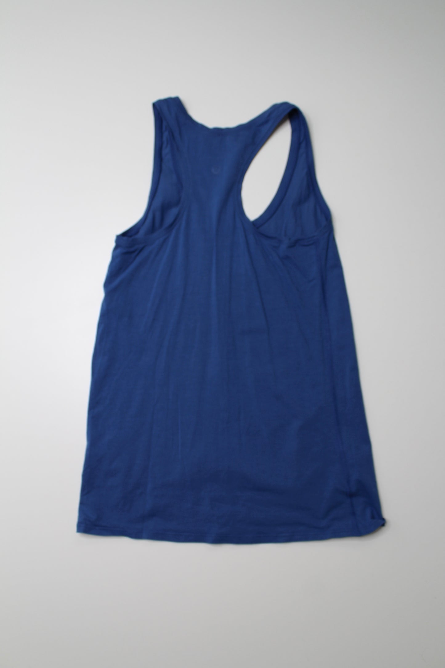 Lululemon blue cotton tank, no size. Fits like size 4