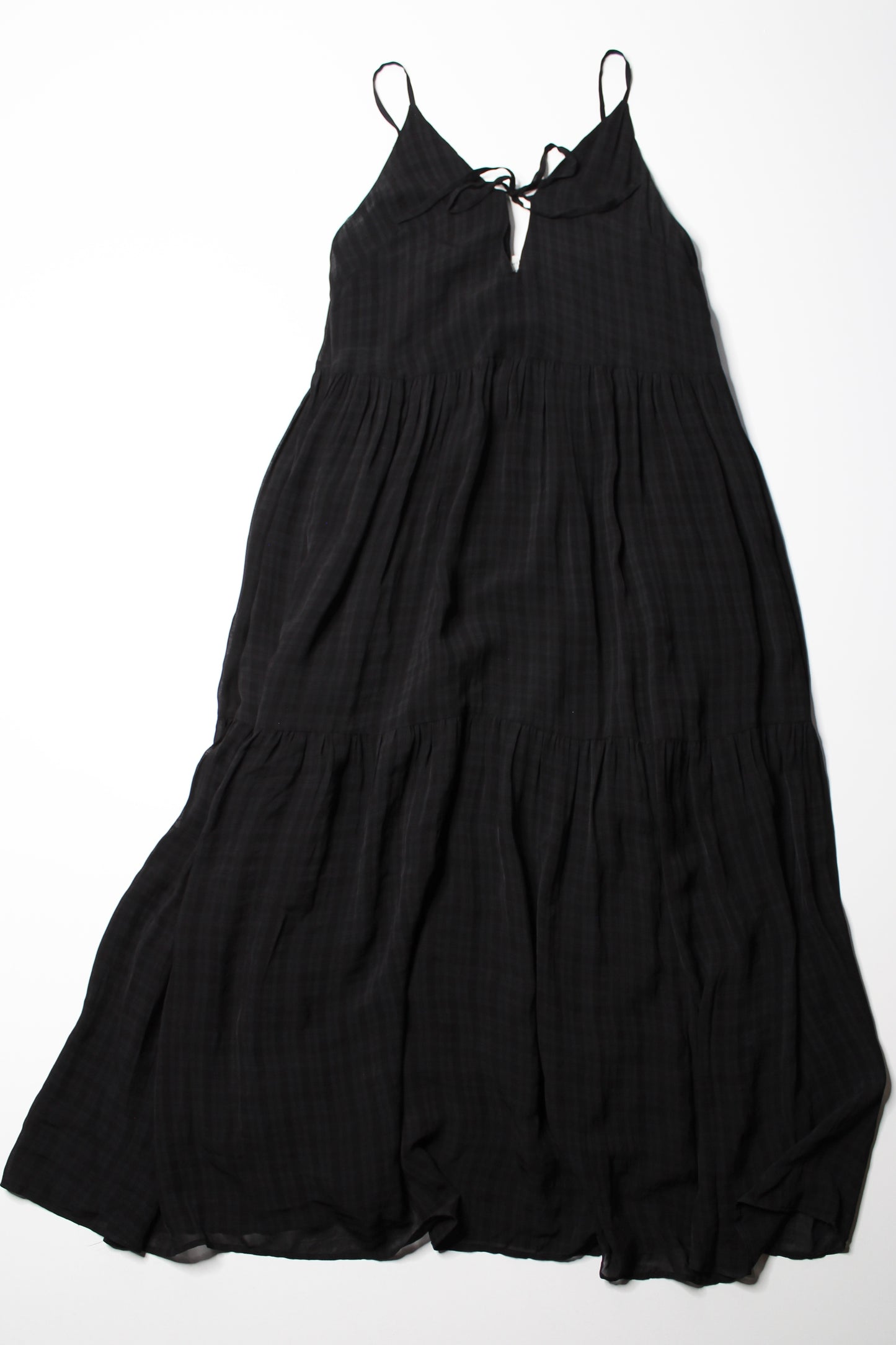 Aritzia Wilfred black pattern maxi dress, size small (additional 20% off)