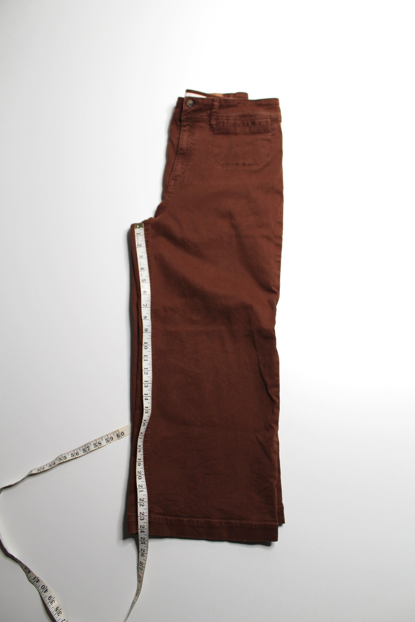 Anthropologie Unpublished brown ‘Gemma’ wide leg pants, size 30