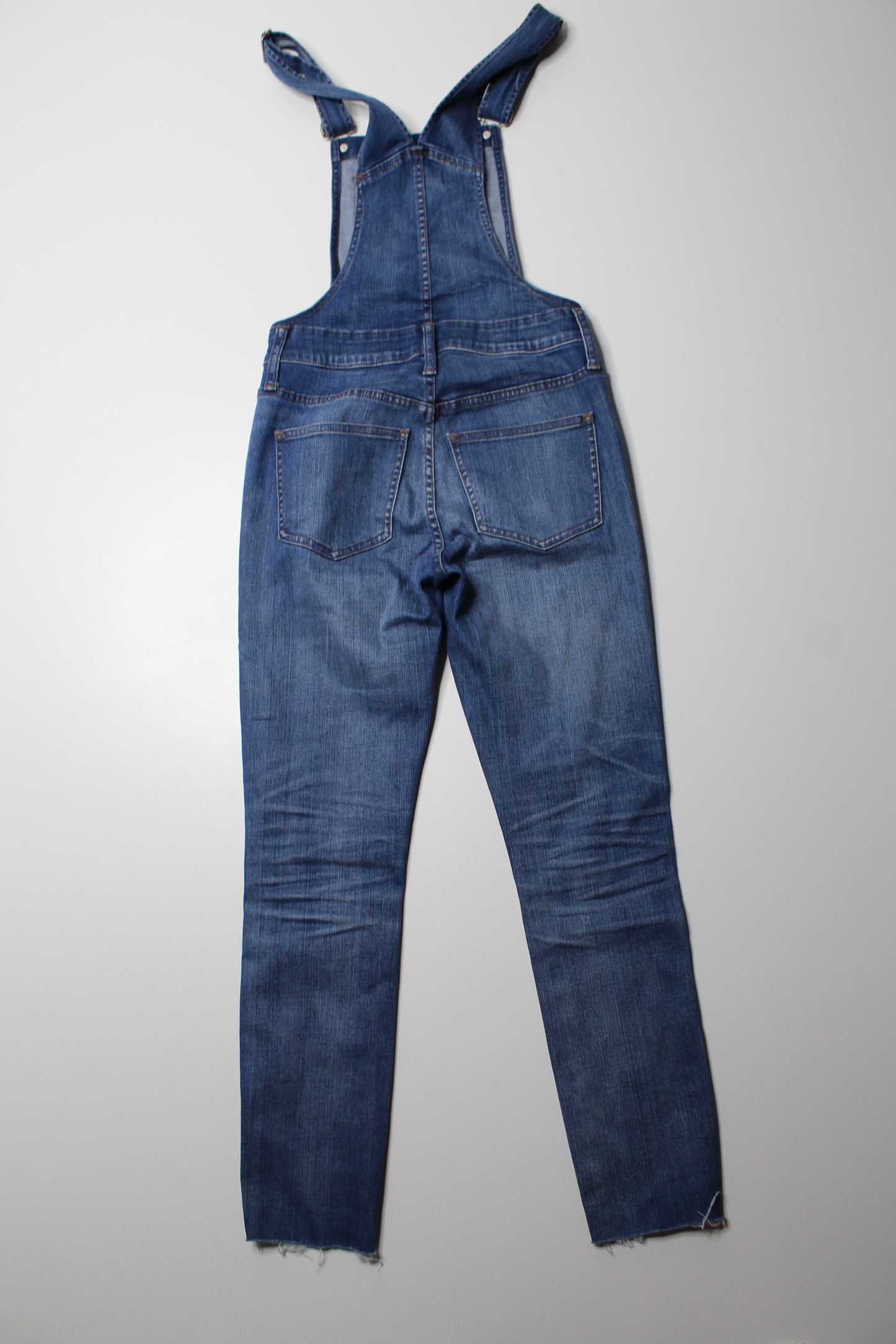 Madewell denim skinny overalls, size xs (27”) (price reduced: was $68)