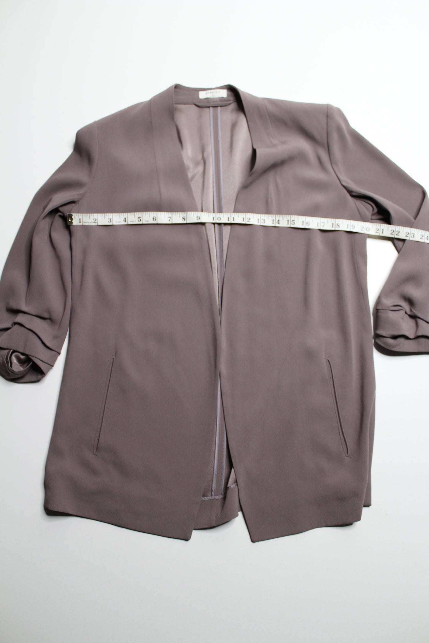 Aritzia Wilfred ‘chevalier’ open front blazer, size 10