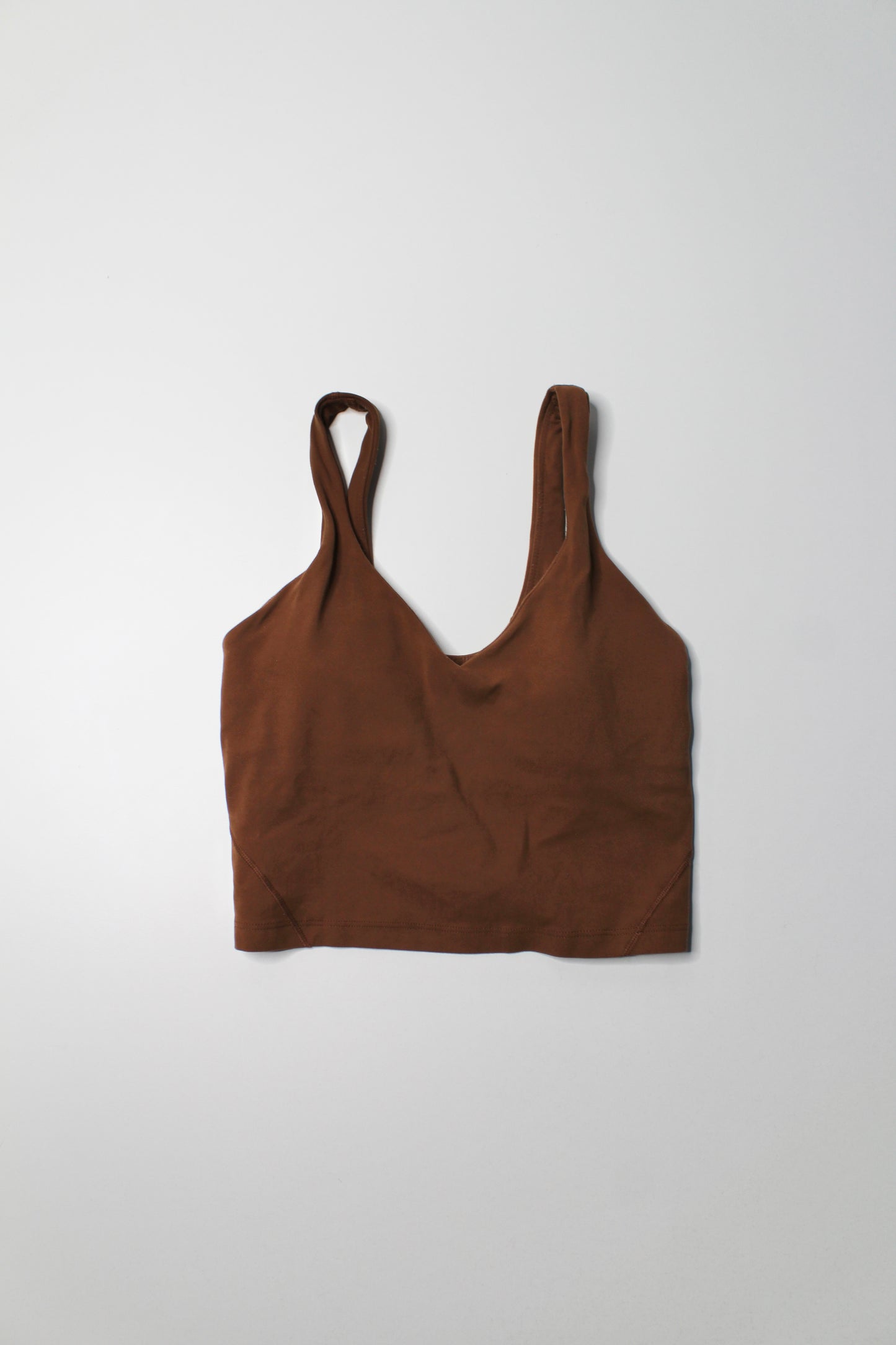 Lululemon brown ‘align’ tank, size 4 (was $35)