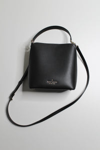 Kate Spade small black 'Darcy' bucket bag