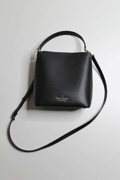 Kate Spade small black 'Darcy' bucket bag