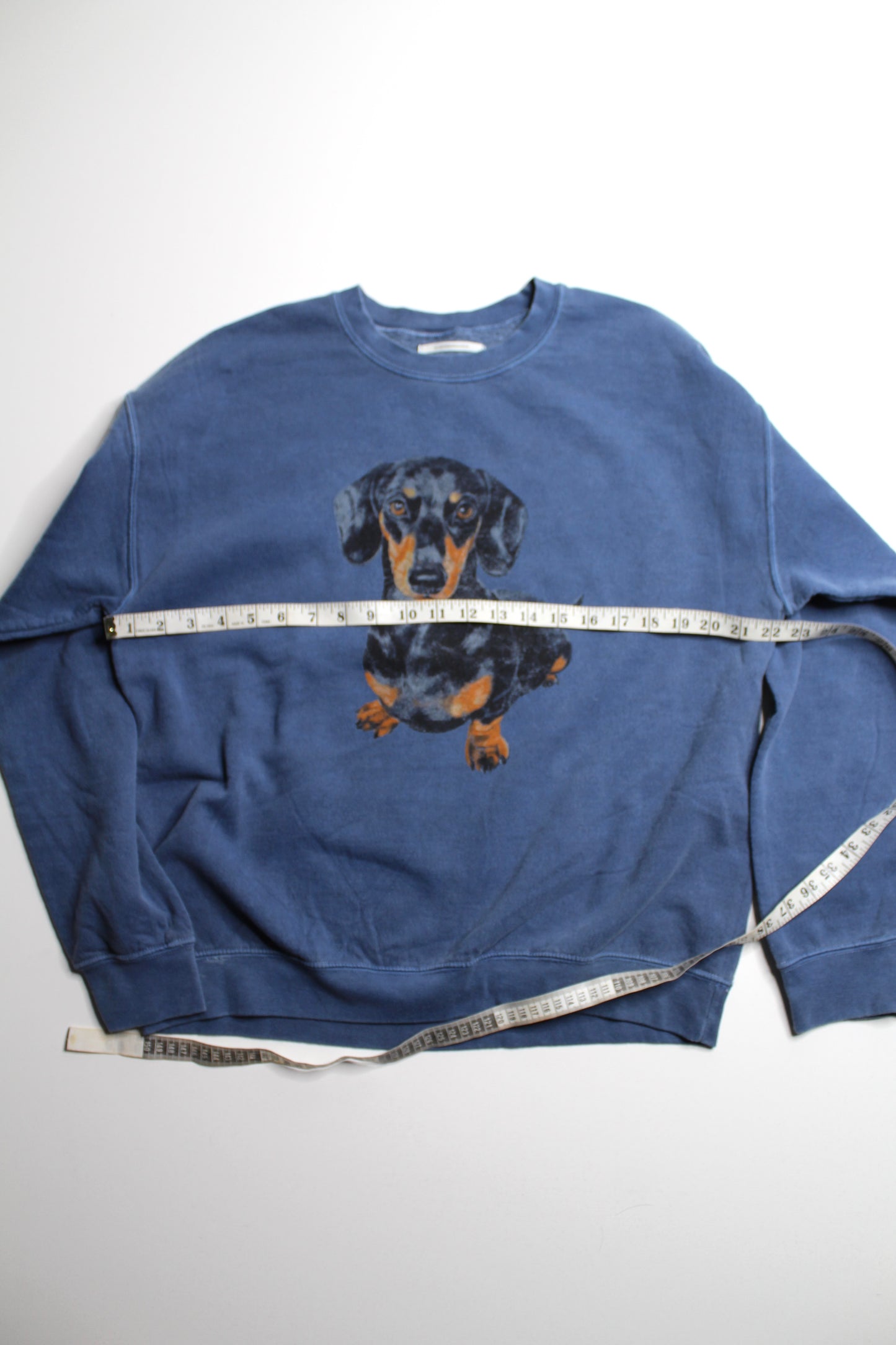 Anthropologie dachshund graphic sweater, size small (oversized fit)