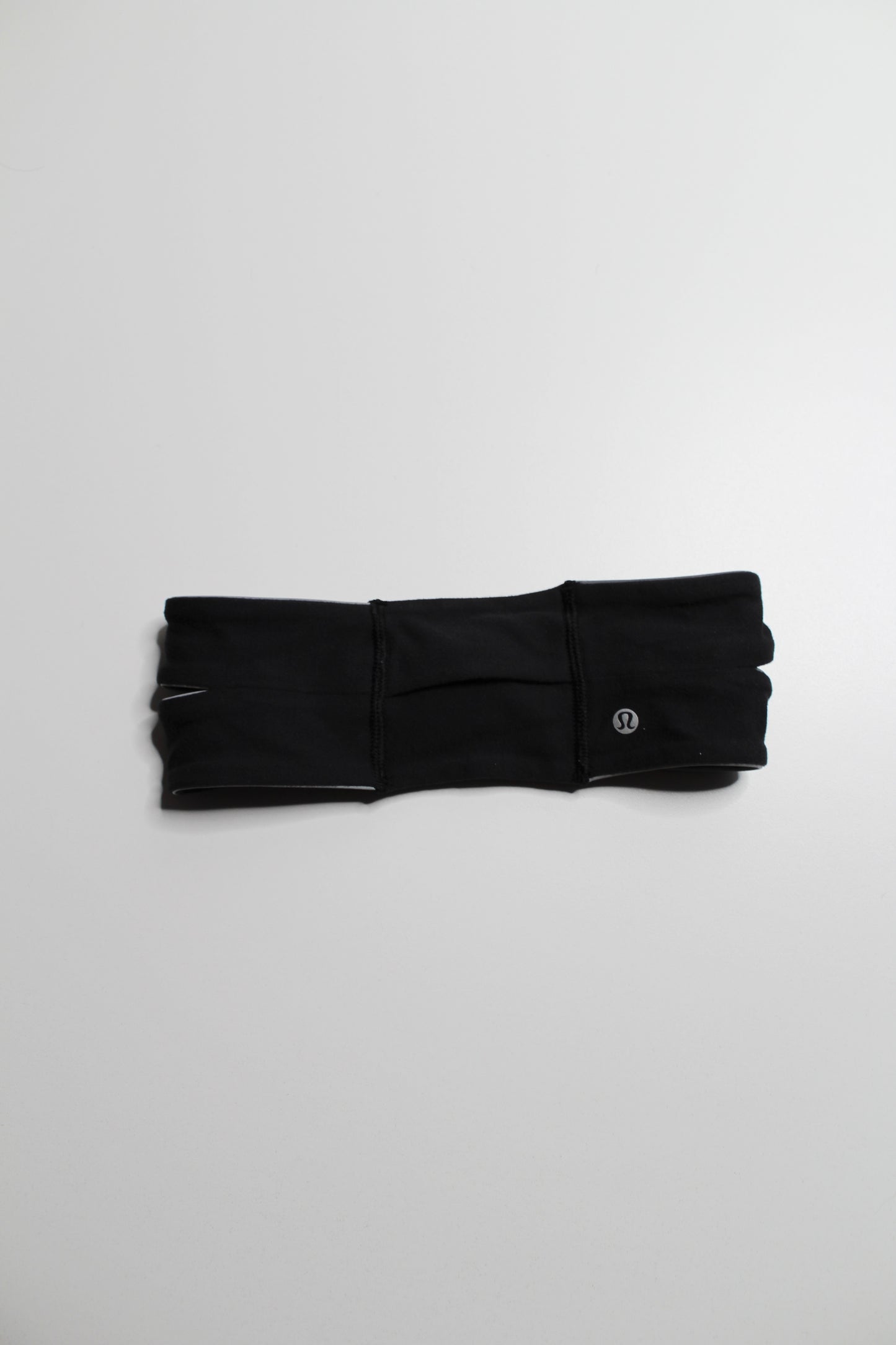 Lululemon black run reflective headband/ear-warmer