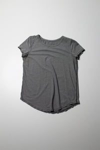 Lululemon striped pima cotton love t shirt, no size. fits like 6 (relaxed fit)