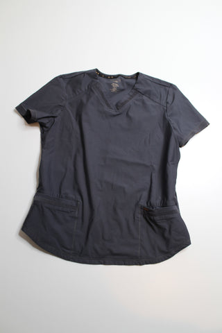 FORM By Cherokee grey scrub top, size large