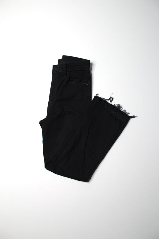 Mother not guilty (black) ‘the insider step fray’ jeans, size 28 (27”)
