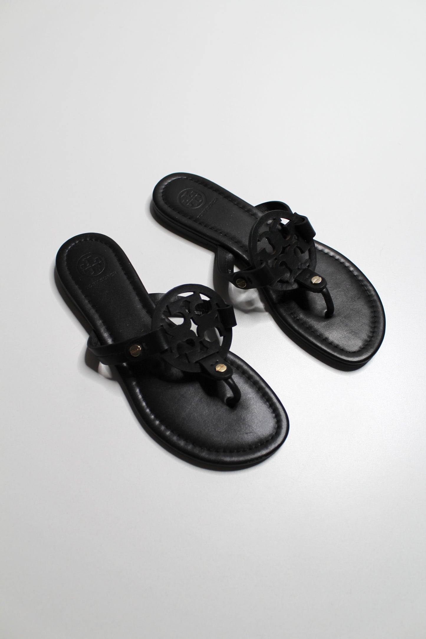 Tory Burch black sandals, size 38 (size 7.5)