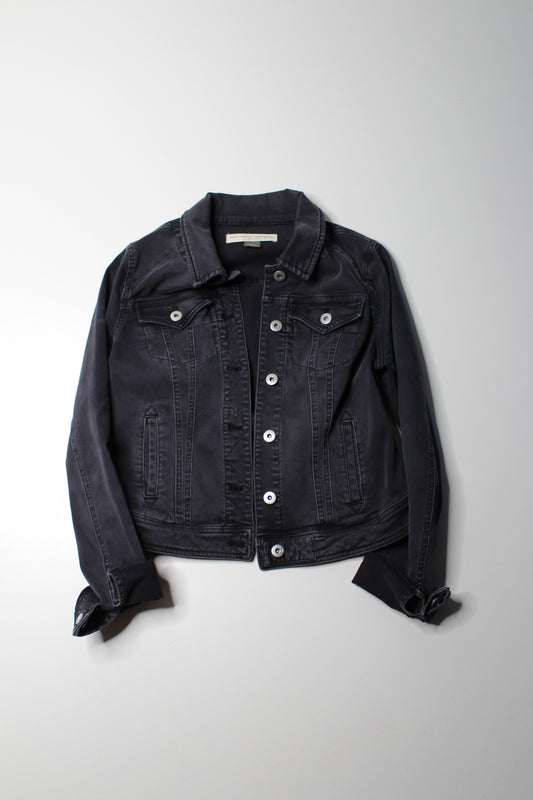 Anthropologie Pilcro and the Letterpress black wash denim jean jacket, size small (10% off)