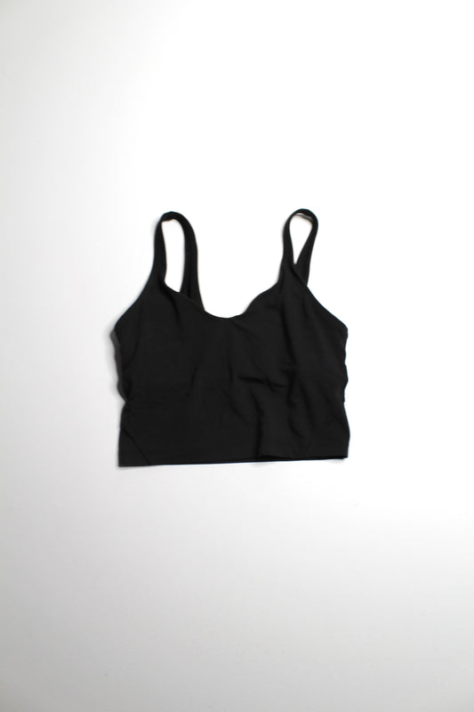 Lululemon black ‘align’ tank, size 6