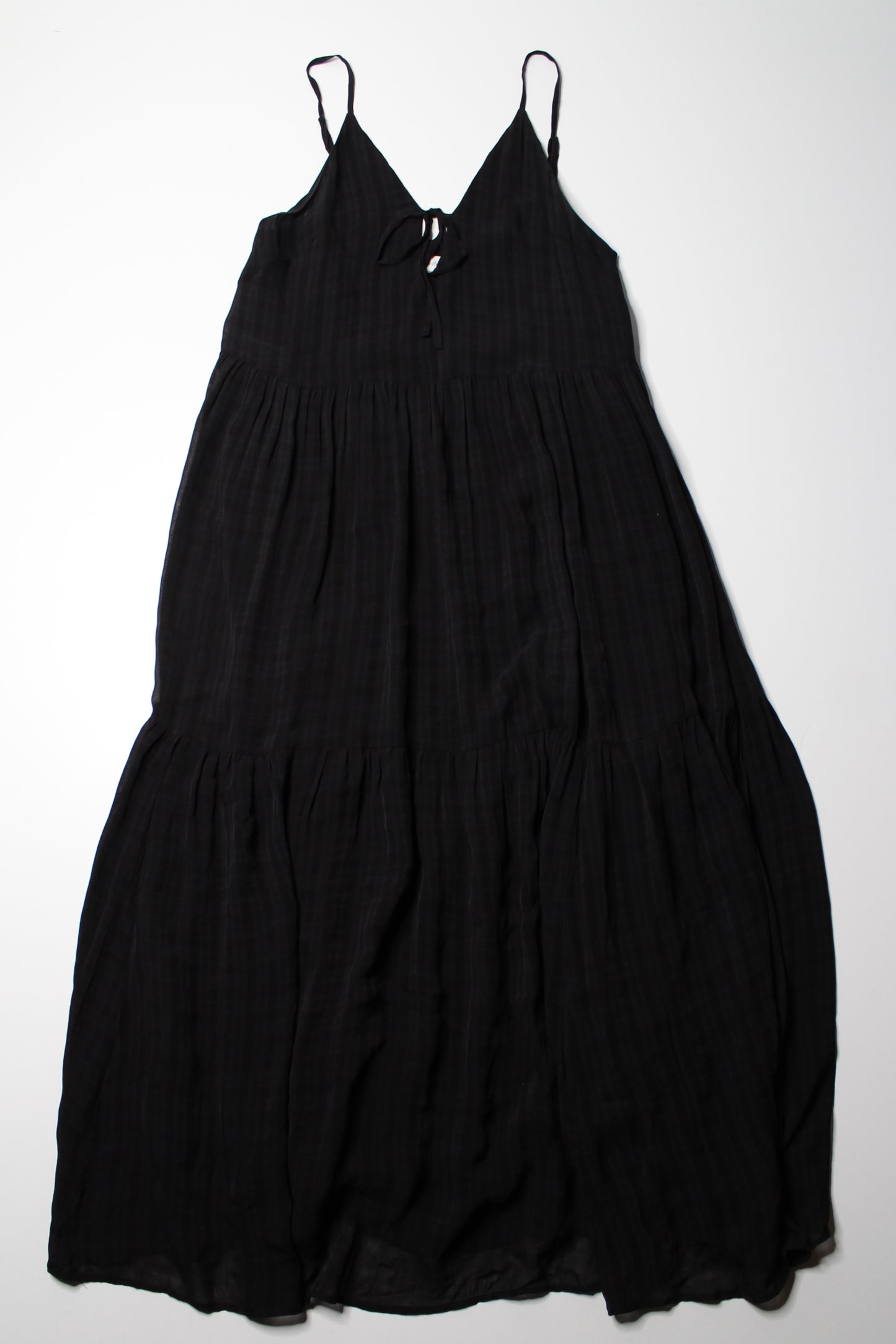 Aritzia Wilfred black pattern maxi dress, size small (additional 20% off)