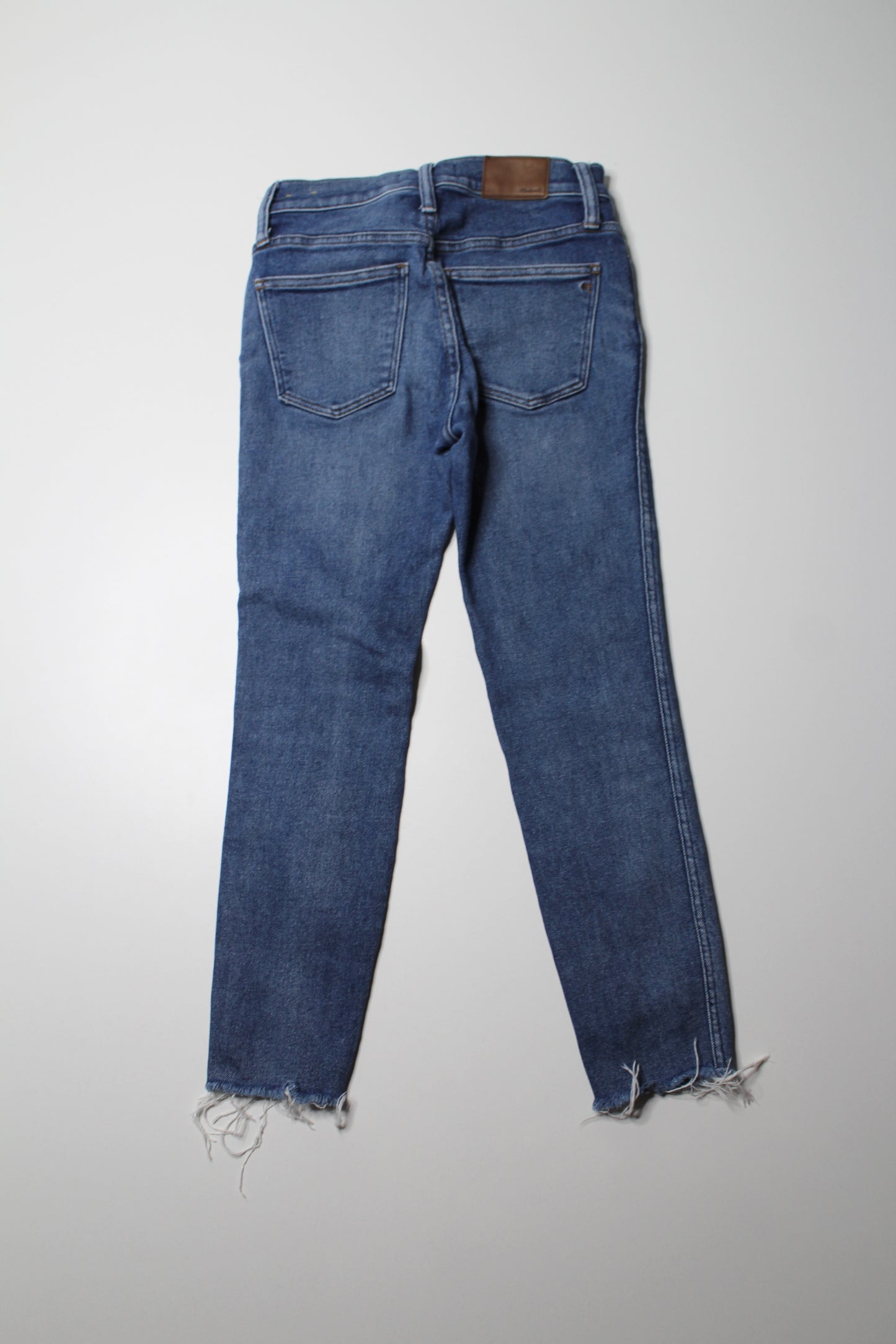 Madewell 10" high rise skinny jeans, size 25 P