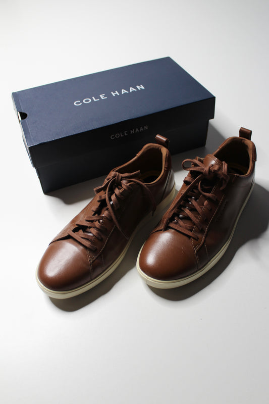 Men’s Cole Haan British tan leather ‘grand crosscourt’ sneaker, size 9 *new in box (sale: 10% off)