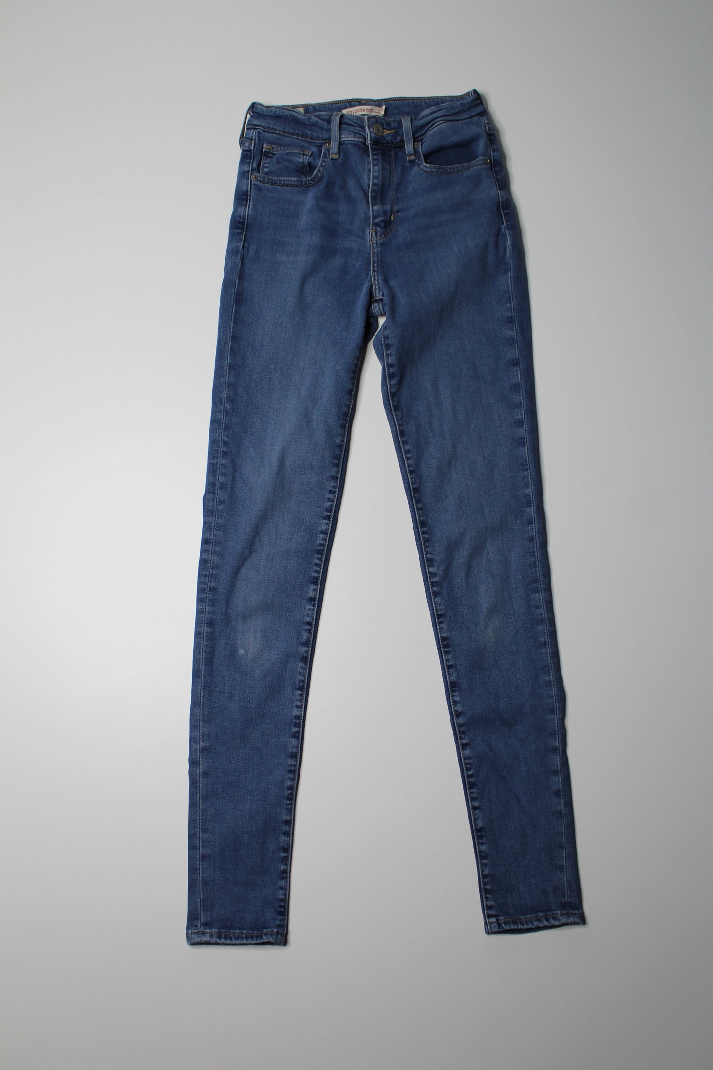 Levi’s high rise skinny jeans, size 25 (32”) (was $48) (70% off)