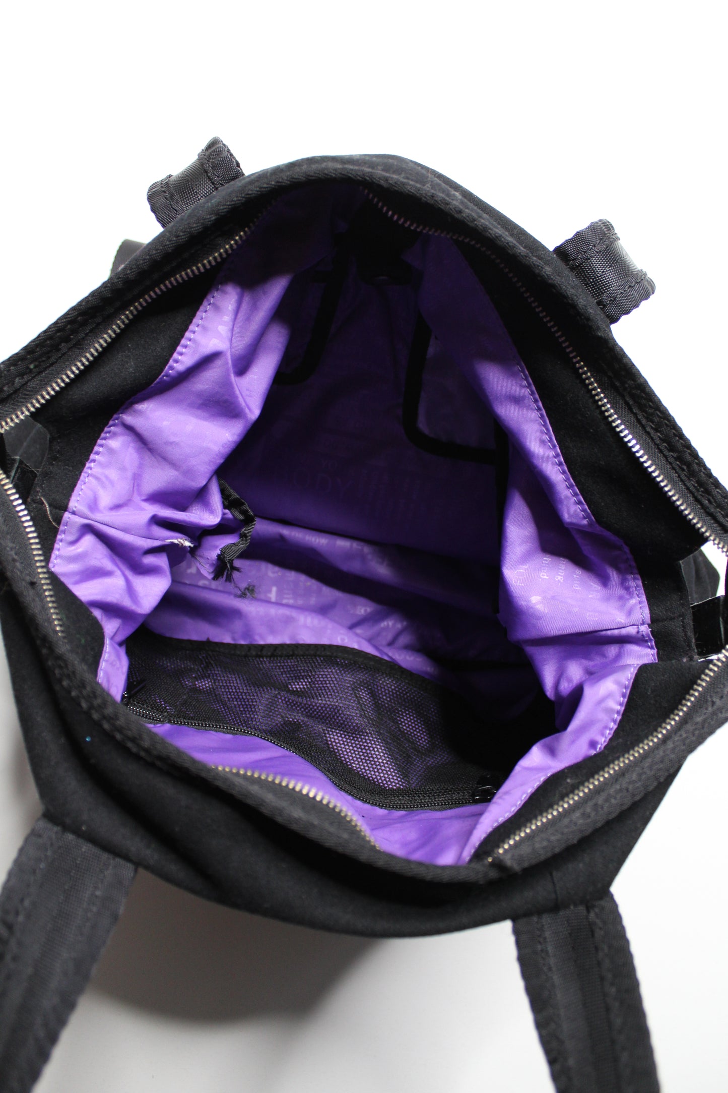 Lululemon black gym/laptop bag