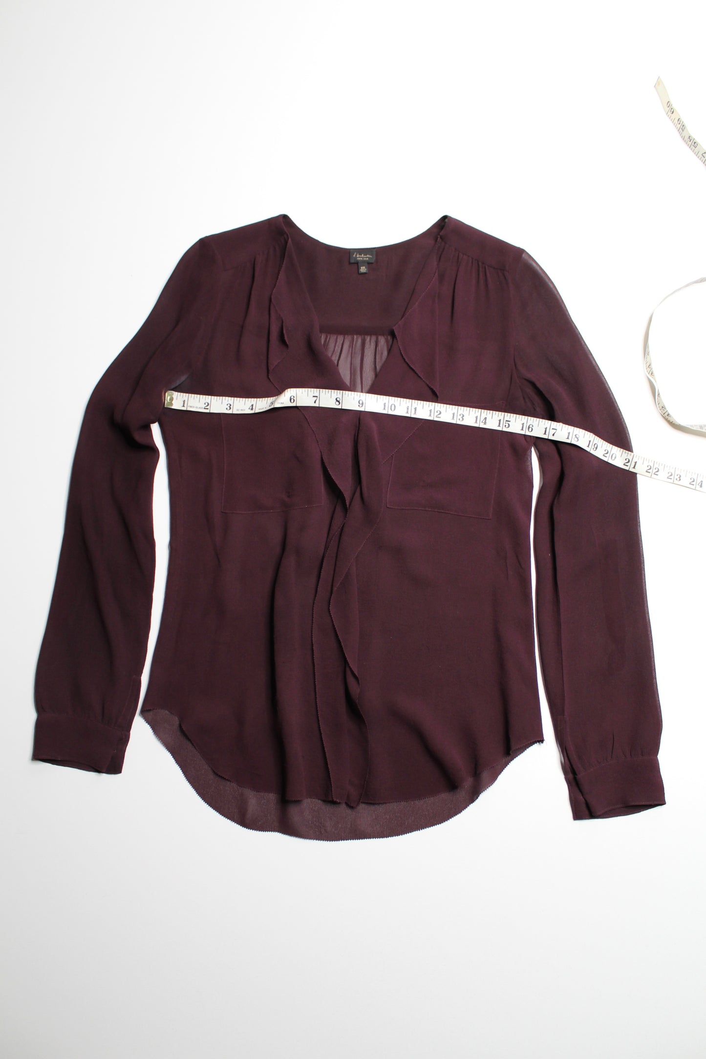 Aritzia silk blouse, size xsmall