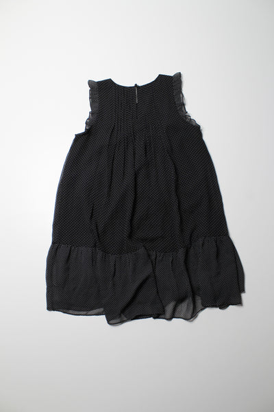 Joie black polka dot cici sleeveless babydoll dress, size xs (loose fit) (additional 20% off)