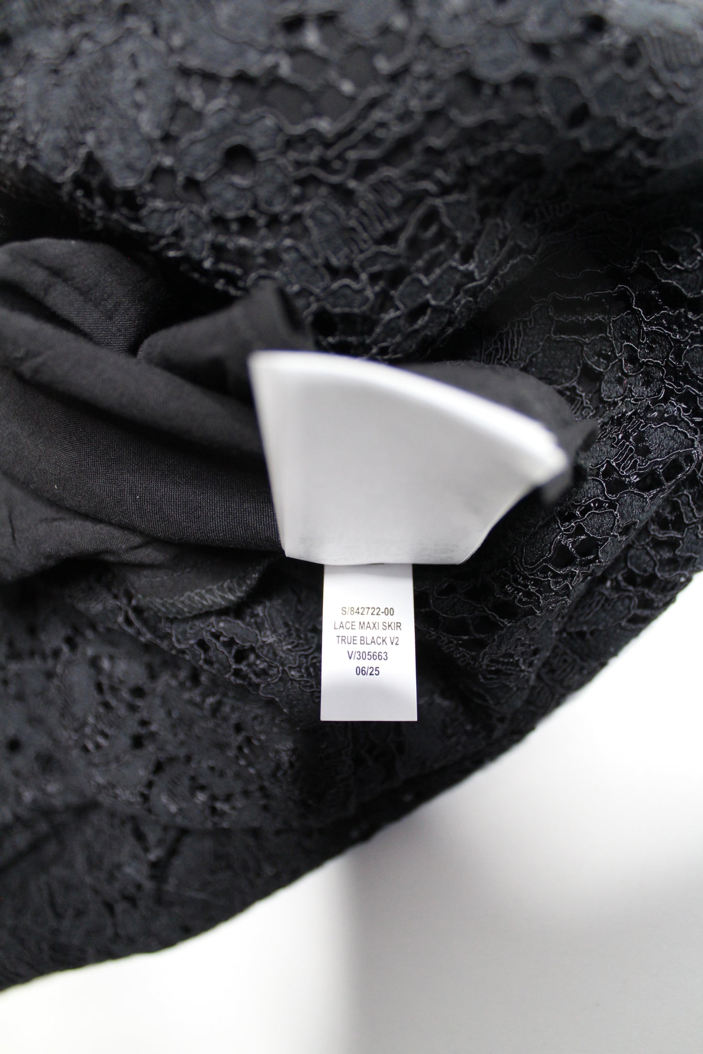 Gap black lace maxi skirt, size small *new with tags (petite) *matching top available (additional 50% off at checkout)