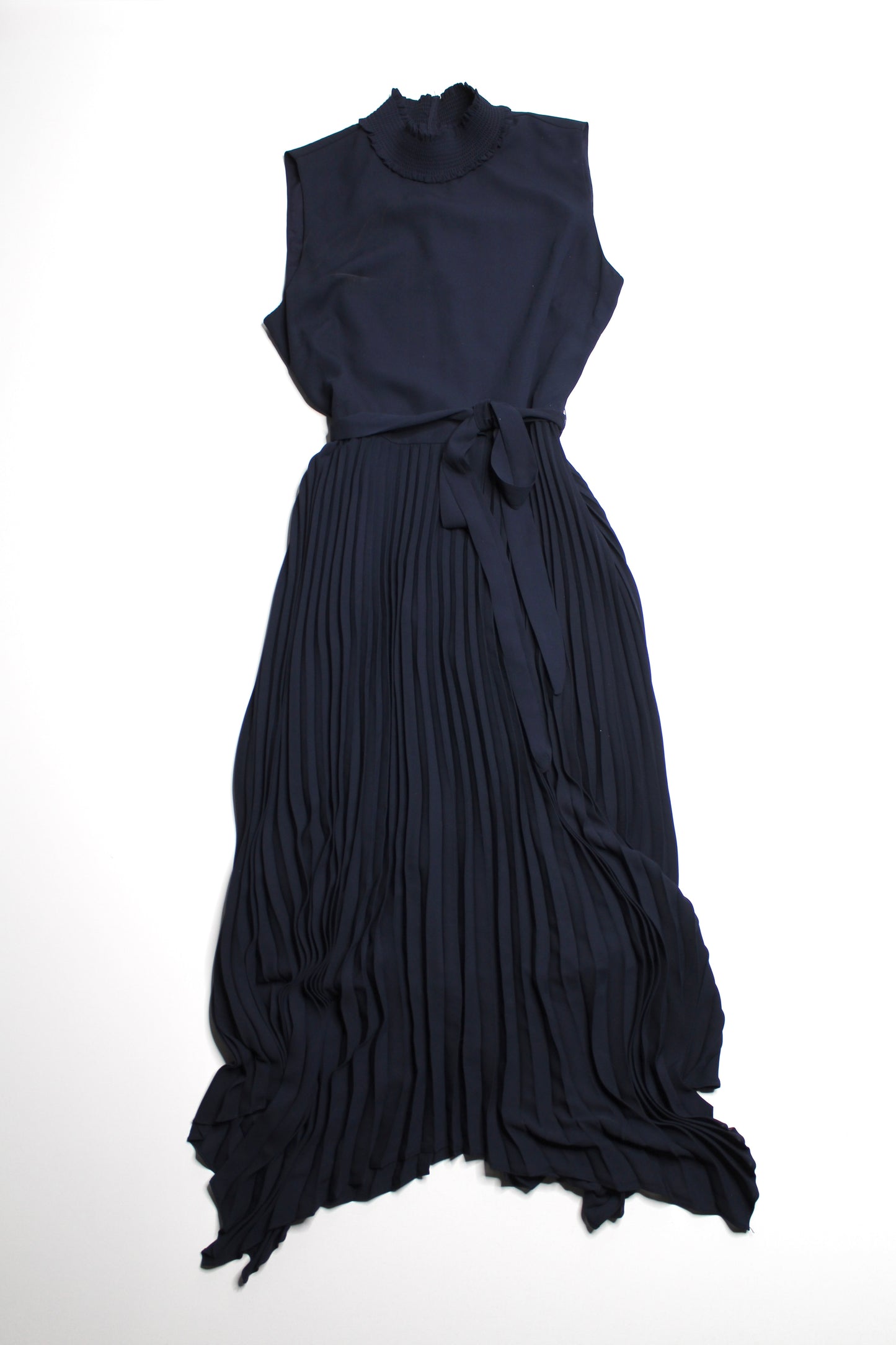 Nanette Lepore (Nordstrom) navy twirl dress, size 6 (was $68)