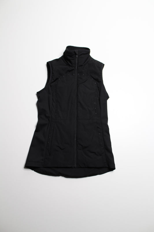 Lululemon black ‘run for cold’ vest, size 4