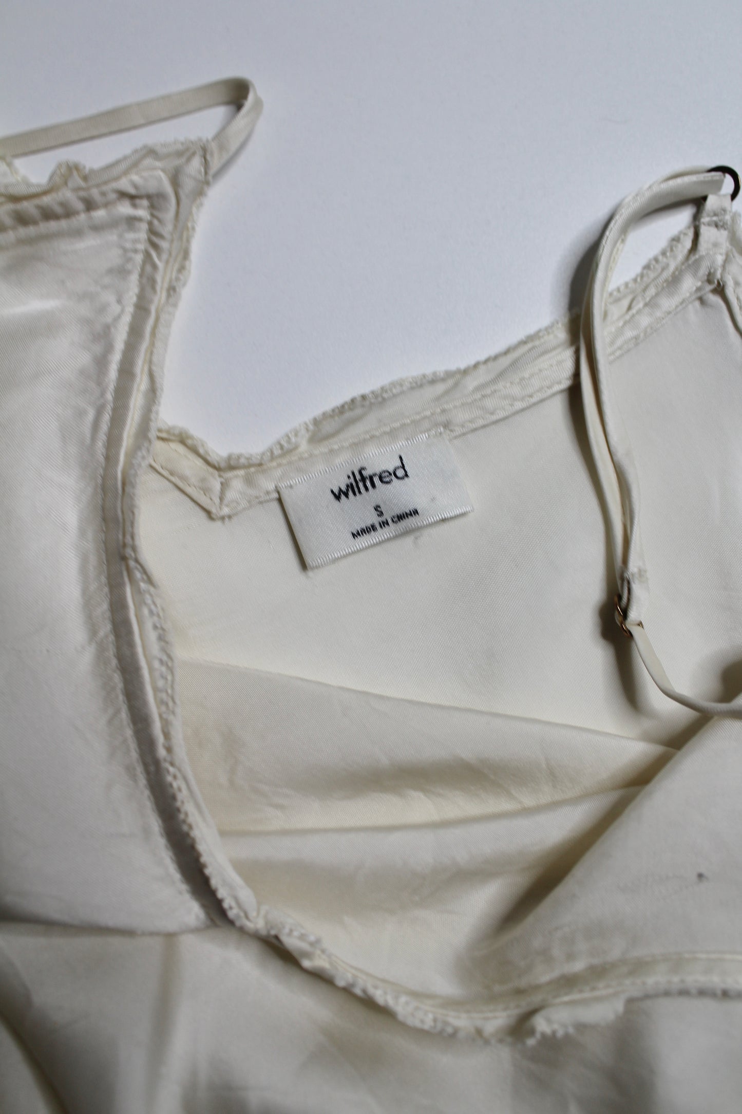 Aritzia wilfred champagne camisole, size small (additional 50% off)