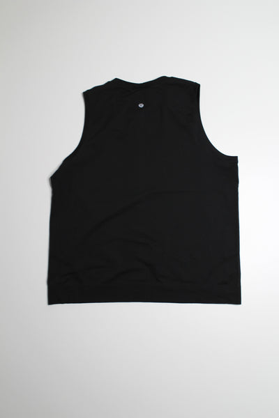 Lululemon black high neck ‘swiftly’  tech tank, no size. Fits like 12 *race length