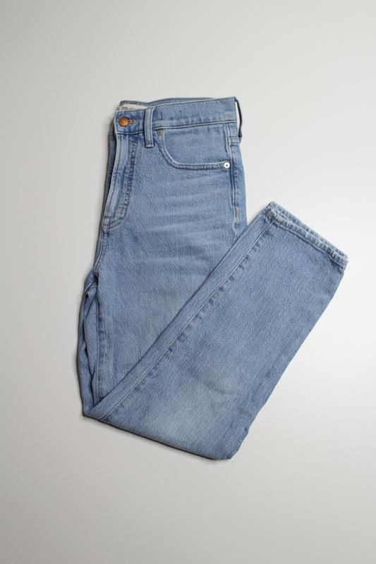 Madewell the ‘perfect vintage’ straight leg jeans, size 27