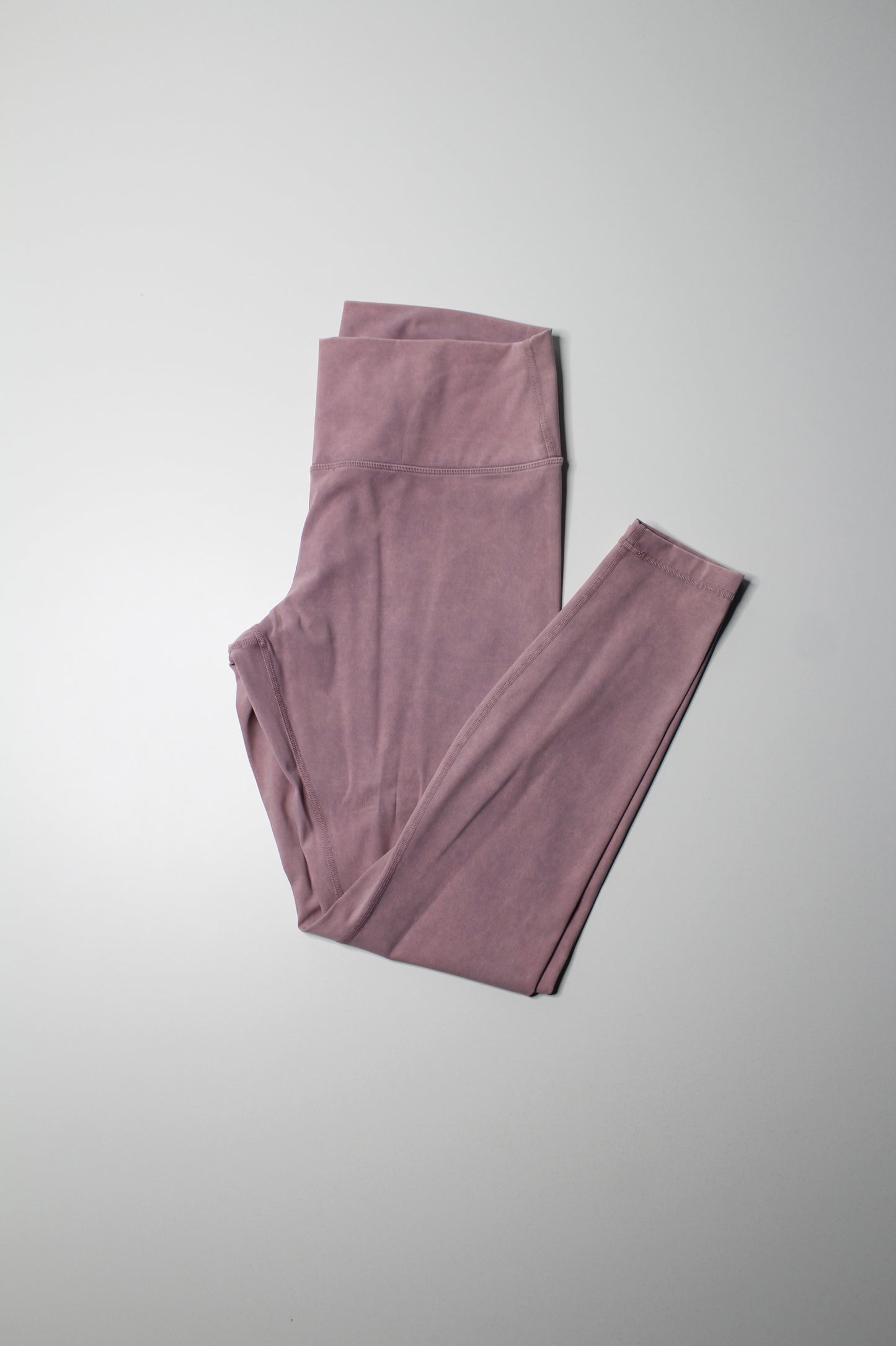 Lululemon blush pink tie dye ‘wunder under’ leggings, size 12 (28") *full on luxtreme