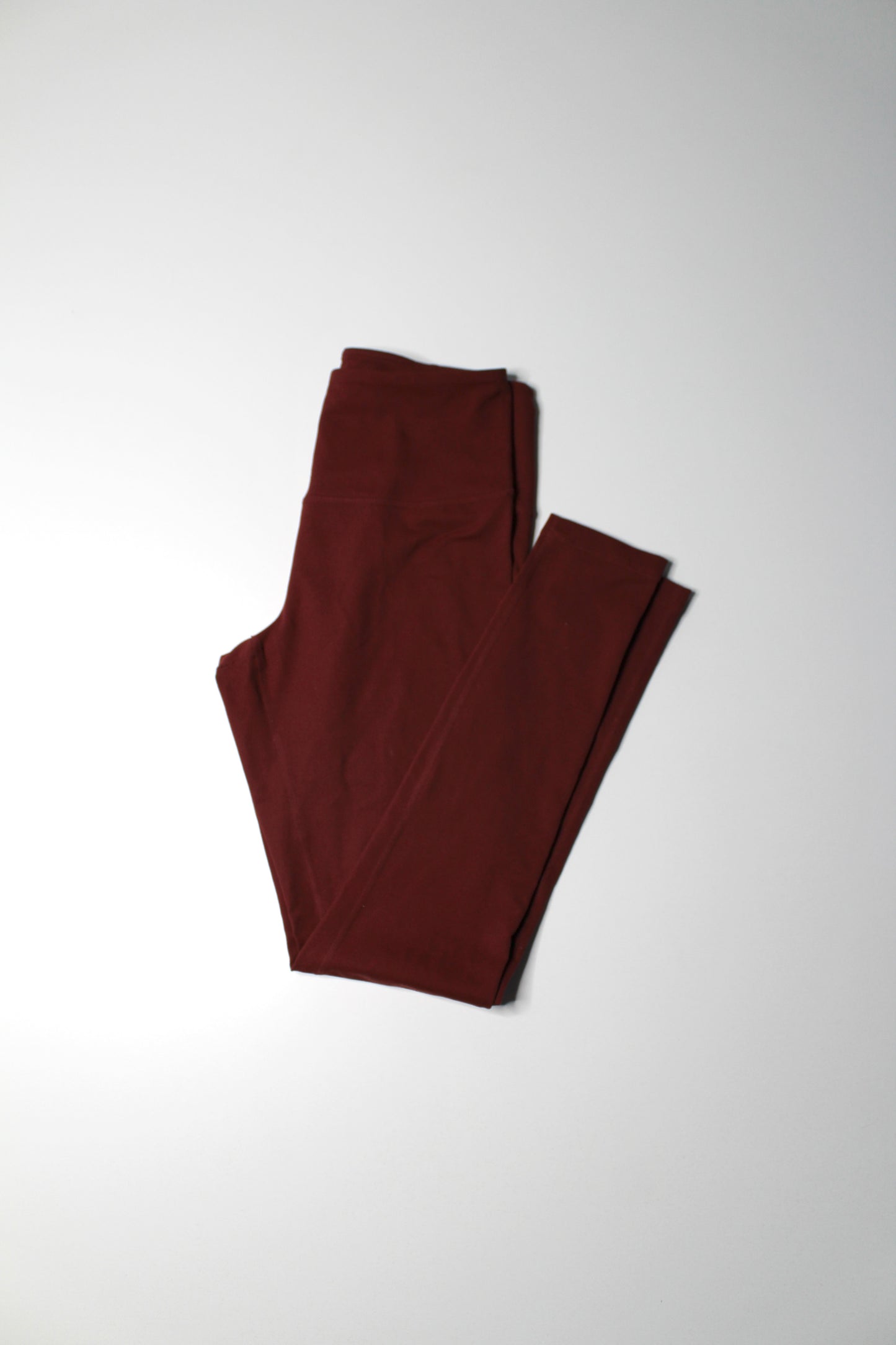 Zella (Nordstrom) high waisted maroon leggings, size medium (sale: was $25)