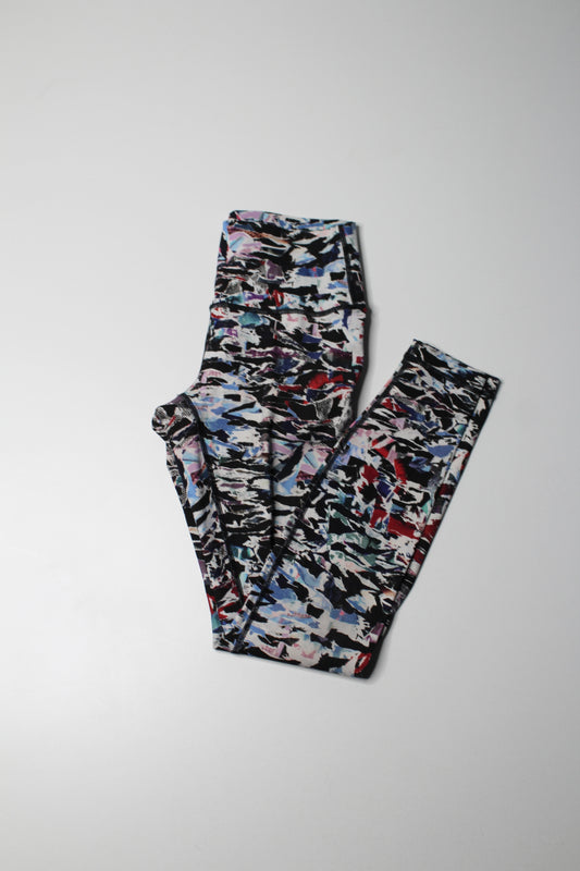 Lululemon culture clash multi ‘wunder under’ leggings, size 6 (28”)