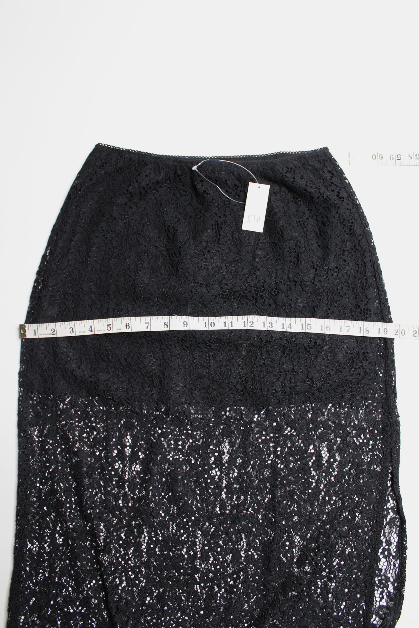 Gap black lace maxi skirt, size small *new with tags (petite) *matching top available (additional 50% off at checkout)
