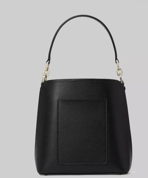 Kate Spade small black 'Darcy' bucket bag